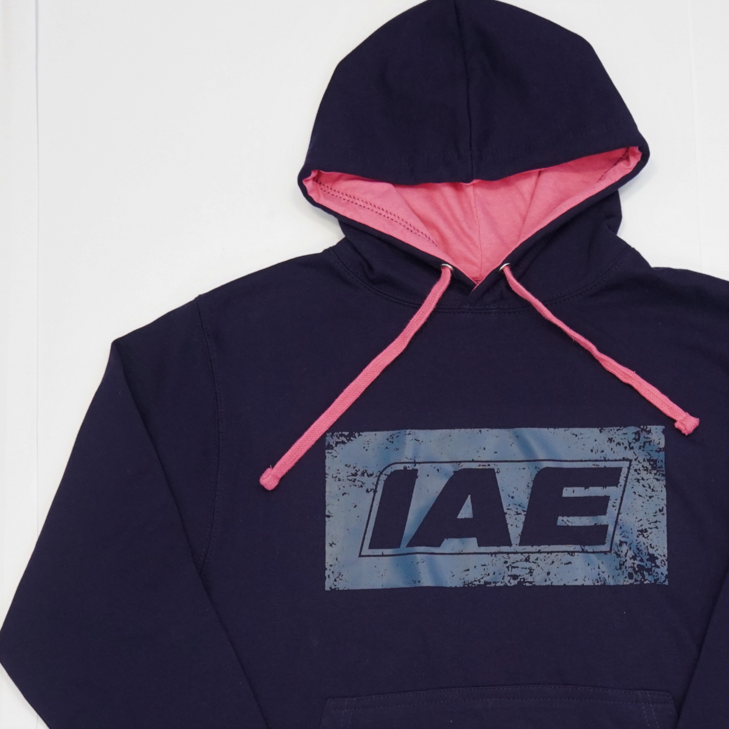 Two-toned Pink/Navy IAE Hoodie