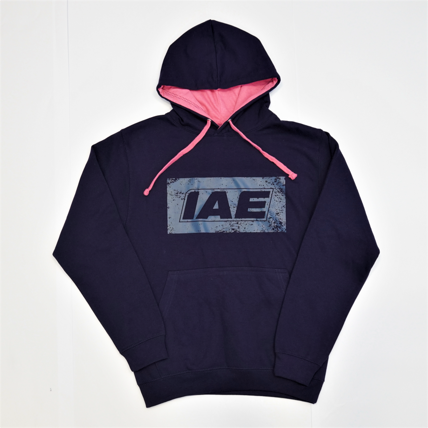 Two-toned Pink/Navy IAE Hoodie